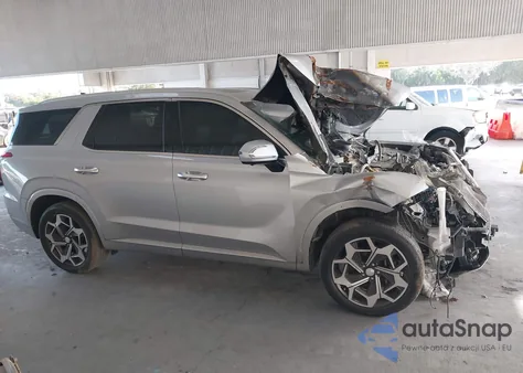 2021 Hyundai Palisade Calligraphy из США, поврежденный, VIN KM8R7DHE0MU262850